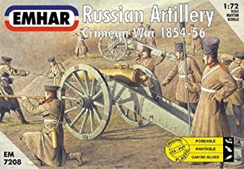 【中古】【輸入品・未使用】Emhar Russian Artillery - Crimean War - 1:72 Plastic Model Kit
