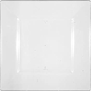 【中古】【輸入品・未使用】Amscan Squareプレミアムプラスチックプレート、10?3?/ 4インチ、クリア [並行輸入品]｜スカイマーケットプラス