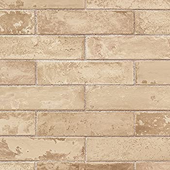 【中古】【輸入品・未使用】Tan Brick - TE29327 by Norwall