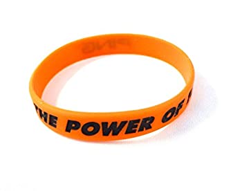 【中古】【インポート品・未当て嵌める】Ping \u0026rsquo;The Power of 10\u0026rsquo; オレンジ色/ブラックリストダンス楽隊/腕輪