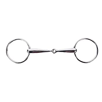 【中古】【輸入品・未使用】Horze Jointed LooseリングSnaffle｜スカイマーケットプラス