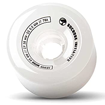 【中古】【輸入品・未使用】Arbor - Mosh Fusion ロングボードホイール ゴーストホワイト 65mm-78a