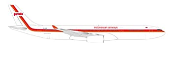 【中古】【輸入品・未使用】herpa 1/500 A330-300 ガルーダインドネシア航空 PK-GHD 70th Anniversary レトロカラー 完成品|スカイマーケットプラス