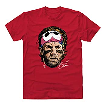 【中古】【輸入品・未使用】500 LEVEL Bryce Harper シャツ - フィラデルフィア 野球 メンズ アパレル - Bryce Harper ヘッドバンド X-Large レッド
