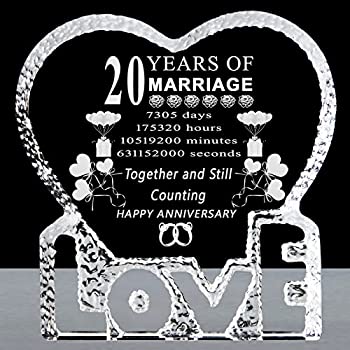 【中古】【インポート品・未当て嵌める】20年 20周年不死化 不死化品 差し上げ物 一緒になる不死化日 彼 夫 彼 意中の女 妻 母 お父っつぁん