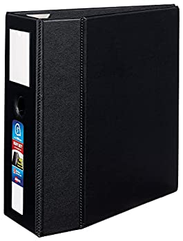 【中古】【輸入品・未使用】Heavy-Duty Vinyl EZD Reference Binder With Label Holder%ｶﾝﾏ% 5%ﾀﾞﾌﾞﾙｸｫｰﾃ% Capacity%ｶﾝﾏ% Black (並行輸入品)