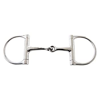 【中古】【インポート品・未当て嵌める】Korsteel Regular Dee Snaffle Bit 5 1/2 Inch