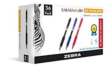 【中古】【輸入品・未使用】Zebra Pen Corporation 46036 Sarasa Retractable Gel Pen%ｶﾝﾏ% Assorted Ink%ｶﾝﾏ% Medium%ｶﾝﾏ%｜スカイマーケットプラス
