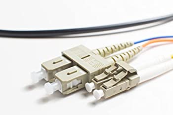 【中古】【輸入品・未使用】om3?LC - SC 10?GB in /アウトドア50?/ 125マルチモードDXファイバーケーブル 1 Meter (3.28ft) ターコイズ FCDUS342v9859