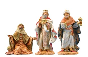 【中古】【輸入品・未使用】Fontanini by Roman Kings Nativity Set%ｶﾝﾏ% 3-Piece%ｶﾝﾏ% 13cm Each 29,440円