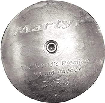 【中古】【輸入品・未使用】Martyr ラダー/トリム タブディスクアノード ステンレススチール アレンヘッド 0.65 L x 5 OD x 0.34 ID シルバー 16,317円