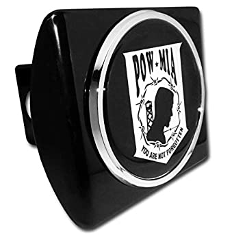 【中古】【輸入品・未使用】Pow / MiaすべてメタルブラックHitchカバー