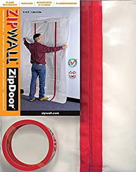 【中古】【輸入品・未使用】(Commercial Door Kit) - ZipWall ZDC ZipDoor Commercial Door Kit for Dust Containment