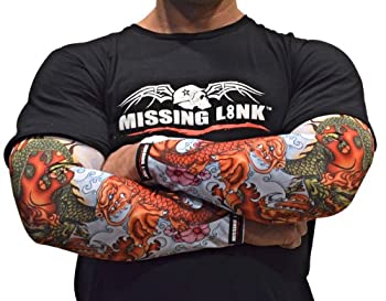 【中古】【輸入品・未使用】Missing Link ArmPro 鯉柄の袖 SPF50 X-Large APDCX