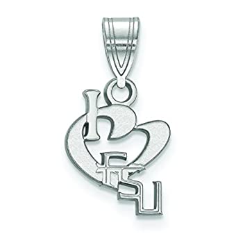 【中古】【輸入品・未使用】スターリングシルバーLogoArtフロリダ州状態大学Small I Loveロゴペンダント｜スカイマーケットプラス