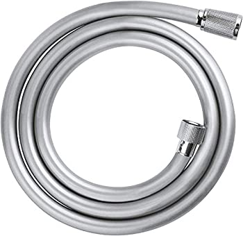 【中古】【輸入品・未使用】GROHE 28151001 Relexaflex 59インチ 非金属シャワーホース 59インチ スターライトクロム｜スカイマーケットプラス