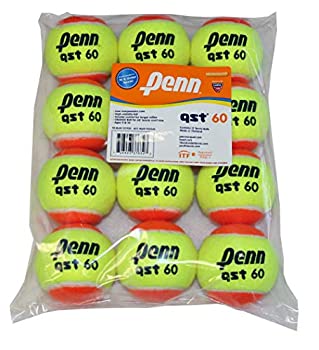 【中古】【輸入品・未使用】Penn QST 60 Felt Tennis Balls%ｶﾝﾏ% 12 Ball Polybag