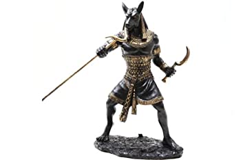 【中古】【輸入品・未使用】10 Inch Seth Fighting Warrior Egyptian Mythological Statue Figurine by PTC|スカイマーケットプラス