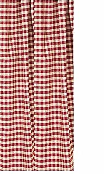 【中古】【輸入品・未使用】Raghuのホームコレクション バーンレッド/ナツメグ ヘリテージハウスチェックシャワーカーテン 72インチ 72インチ x 72インチ｜スカイマーケットプラス