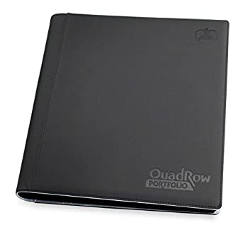 【中古】【輸入品・未使用】Ultimate Guard Quadrow ポートフォリオ Xenoskin デッキケース ブラック|スカイマーケットプラス