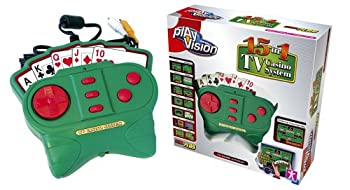 【中古】【輸入品・未使用】PlayVision 15-in-1 Plug-and-Play TV Casino System｜スカイマーケットプラス