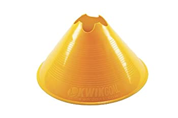 【中古】【輸入品・未使用】Kwik Goal Jumbo Disc Cones%ｶﾝﾏ% Pack of 12