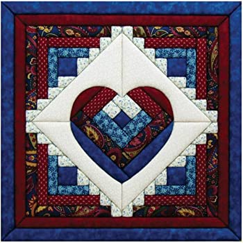 【中古】【輸入品・未使用】Log Cabin Heart Quilt Magic Kit-15-1/2%ﾀﾞﾌﾞﾙｸｫｰﾃ%X15-1/2%ﾀﾞﾌﾞﾙｸｫｰﾃ% (並行輸入品)
