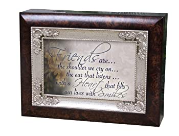 【中古】【輸入品・未使用】Cottage Garden Italian Inspired Music Box - Friends Plays That's What Friends Are For