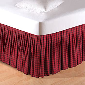 【中古】【輸入品・未使用】ラグジュアリーキルト、Timberline Twin Bed Skirt 84647.3976｜スカイマーケットプラス 24,950円