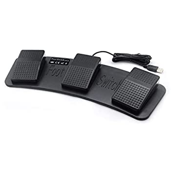 【中古】【輸入品・未使用】Lemo 1640835 PC USBフットコントロールキーボードアクションスイッチペダルHID