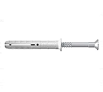 【中古】【輸入品・未使用】Fischer 048789 6 x 60/30 mm NSハンマーフィックスネイルねじ（プラグ付き） - 亜鉛（100個）