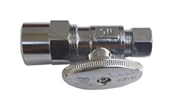 【中古】【インポート品・未当て嵌める】10天下太平 XFITTING 1/4 TURN 引っ切り無い 立ちふさがる 弁膜 3/8in OD 締め付ける X 1/2in CPVC 鉛無償性 金管楽器