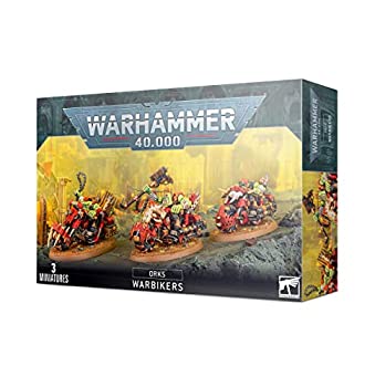 【中古】【輸入品・未使用】WAEHAMMER 40%ｶﾝﾏ%000 オーク ウォーバイカー モブ SW｜スカイマーケットプラス