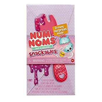 【中古】【輸入品・未使用】Num Noms スナッカブル スライムキット 楽しいテーマの持ち運び用スナック付き|スカイマーケットプラス