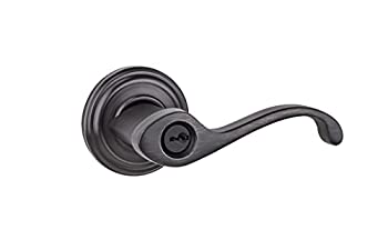 【中古】【輸入品・未使用】Kwikset 97402-865 コモンウェルスエントリーレバー ベネチアンブロンズ