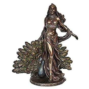 【中古】【輸入品・未使用】ヘラ（ヘーラー）と孔雀像 - ギリシャ神話 -傑作彫像 / Hera \u0026 Peacock Statue - Greek Mythology - Magnificent