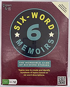 【中古】【輸入品・未使用】6 Word Memoirs Family Card Game｜スカイマーケットプラス
