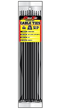 【中古】【輸入品・未使用】Pro Tie B36SD100 36-Inch Standard Duty Cable Tie%ｶﾝﾏ% UV Black Nylon%ｶﾝﾏ% 100-Pack by Pro Tie