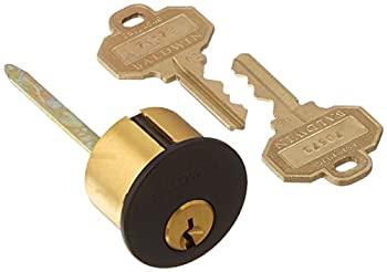 【中古】【輸入品・未使用】Baldwin 8031。kd22デッドボルト外シリンダーアセンブリ、 3 x 1.75 8031.112.KD22 1