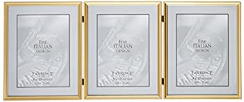 【中古】【インポート品・未当て嵌める】ローレンスひな形11480tアンティークゴールドビーズHingedトリプル活動写真ひな形、8?by 10-inch その他-インテリア・寝具・収納