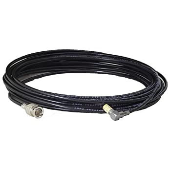 【中古】【輸入品・未使用】25足ブラック3?G / 6g HD SDIケーブル( Belden 1855?A、直角DIN 1.0?/ 2.3?toオスBNC、ブルージーンズケーブルブランド