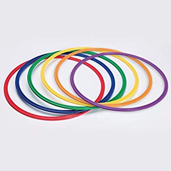 【中古】【輸入品・未使用】Spectrum Flat Hoops / Agility Rings (set of 6)-19 INCH