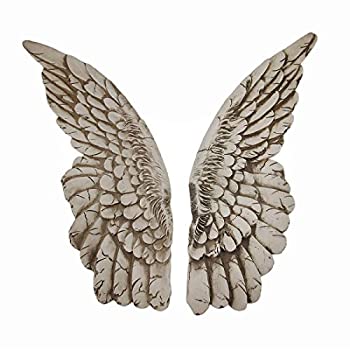 【中古】【輸入品・未使用】樹脂壁Sculptures保護の翼のペアAged仕上げHanging Angel Wings 3.5?X 11?X 1.5インチホワイトモデル# a41049 26,831円