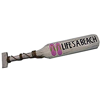 【中古】【インポート品・未当て嵌める】Life\u0027s A Beach Oar アウトドア壁かざり付ける