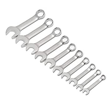 【中古】【輸入品・未使用】GearWrench 81905 10 Piece Stubby Wrench Set SAE by GearWrench