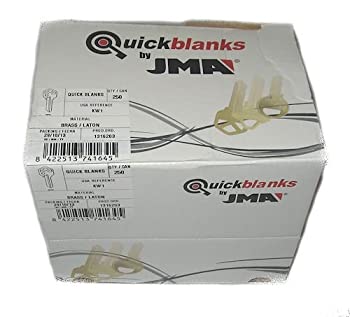 【中古】【輸入品・未使用】JMA KW1 Kwikset キーブランクボックス 250