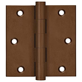 【中古】【輸入品・未使用】Deltana DSB3510BR Square Hinges Bronze Rust