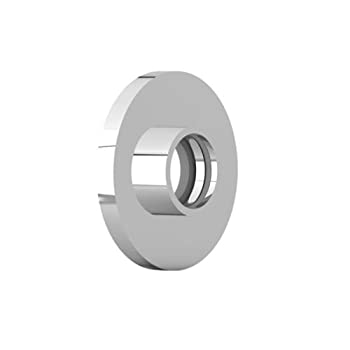 【中古】【輸入品・未使用】Ginger 4639B Kubic Shower Rod Support Brackets%ｶﾝﾏ% Satin Nickel by Ginger