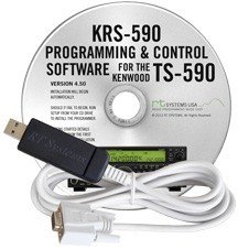 【中古】【輸入品・未使用】KRS-590 USBケーブル & RT システム ソフトウェア TS-590
