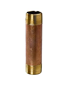 【中古】【輸入品・未使用】Everflow Supplies NPBR2590 長さ9インチ 真鍮ニップルパイプ継手 呼び径2-1/2インチ NPTエンド 28,506円